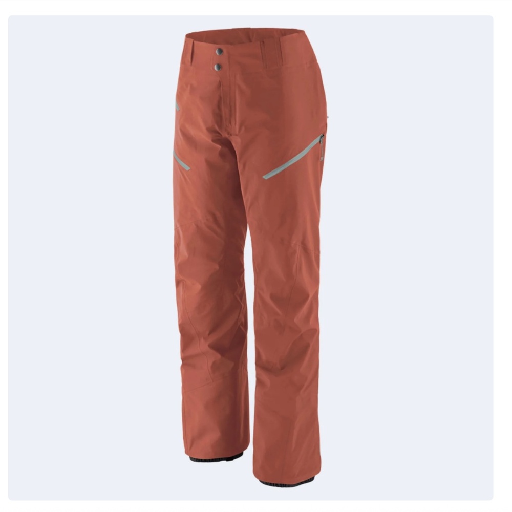 Patagonia Women's PowSlayer Pants - Burl Red Recco Goretex New with tags